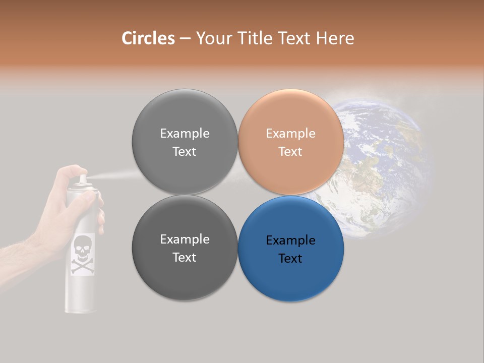Preserve Damage Negative PowerPoint Template