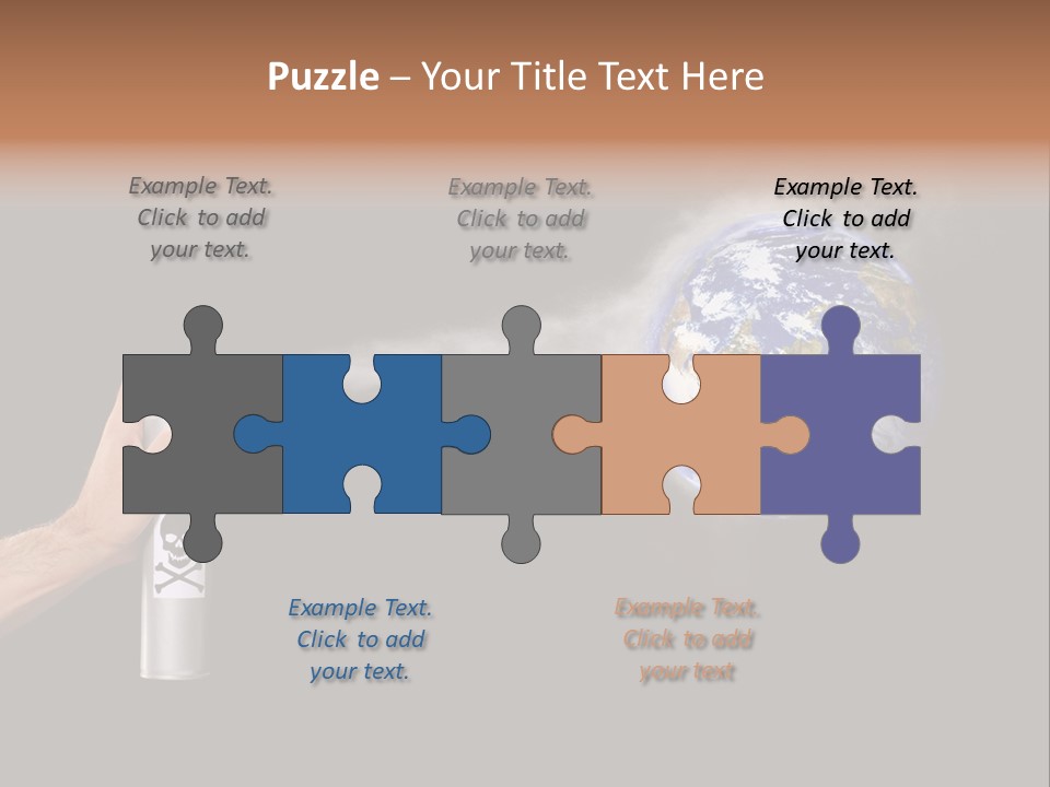 Preserve Damage Negative PowerPoint Template
