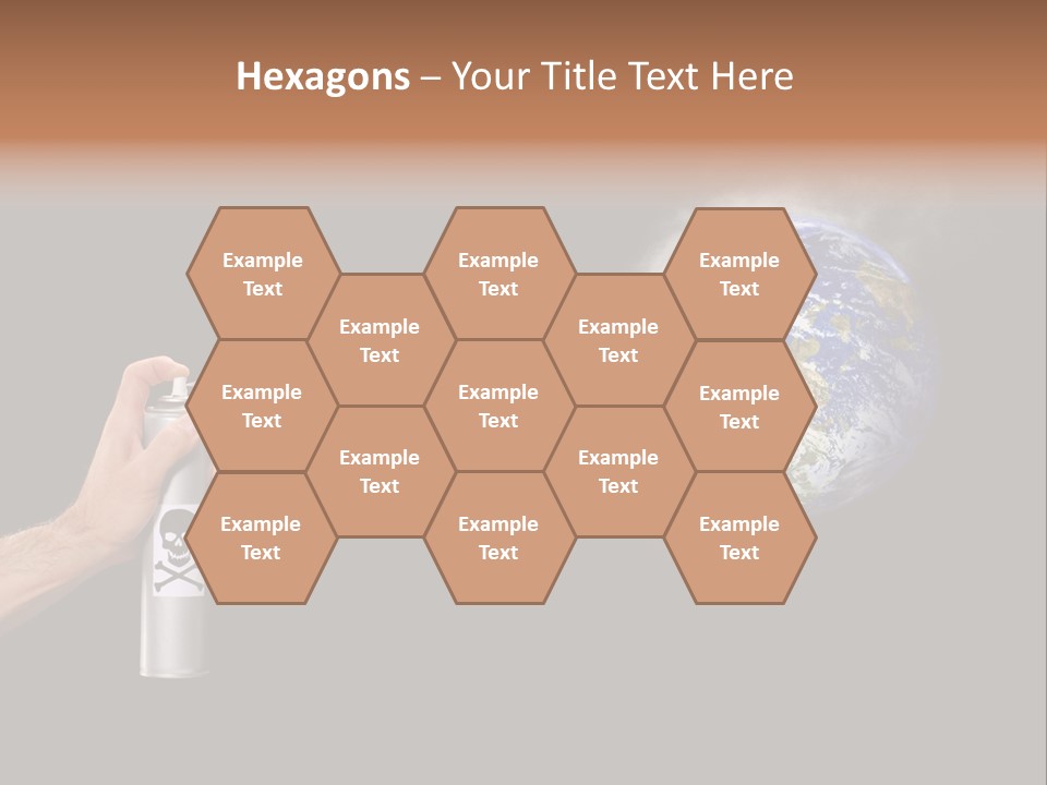 Preserve Damage Negative PowerPoint Template