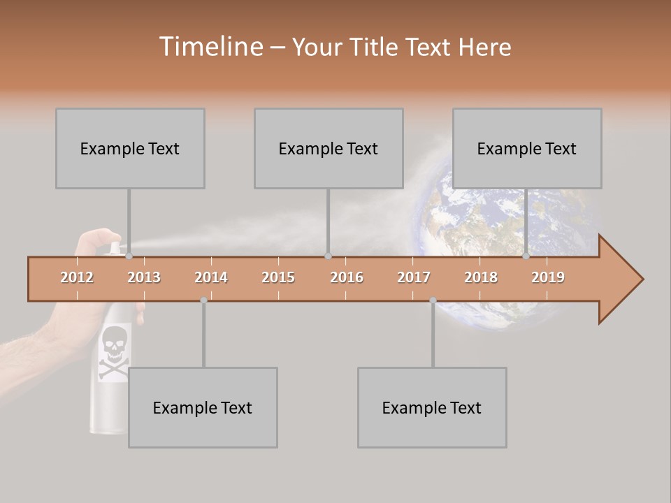 Preserve Damage Negative PowerPoint Template