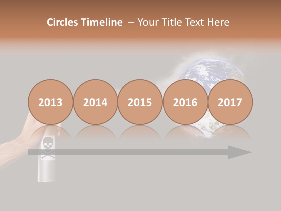 Preserve Damage Negative PowerPoint Template