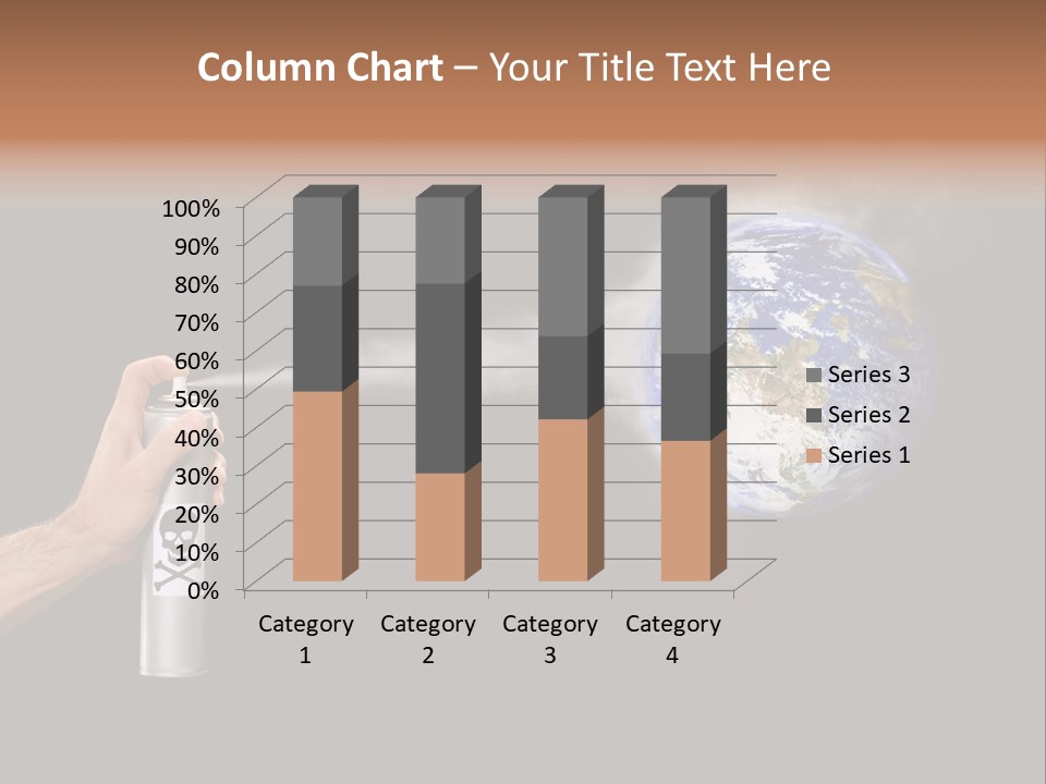 Preserve Damage Negative PowerPoint Template