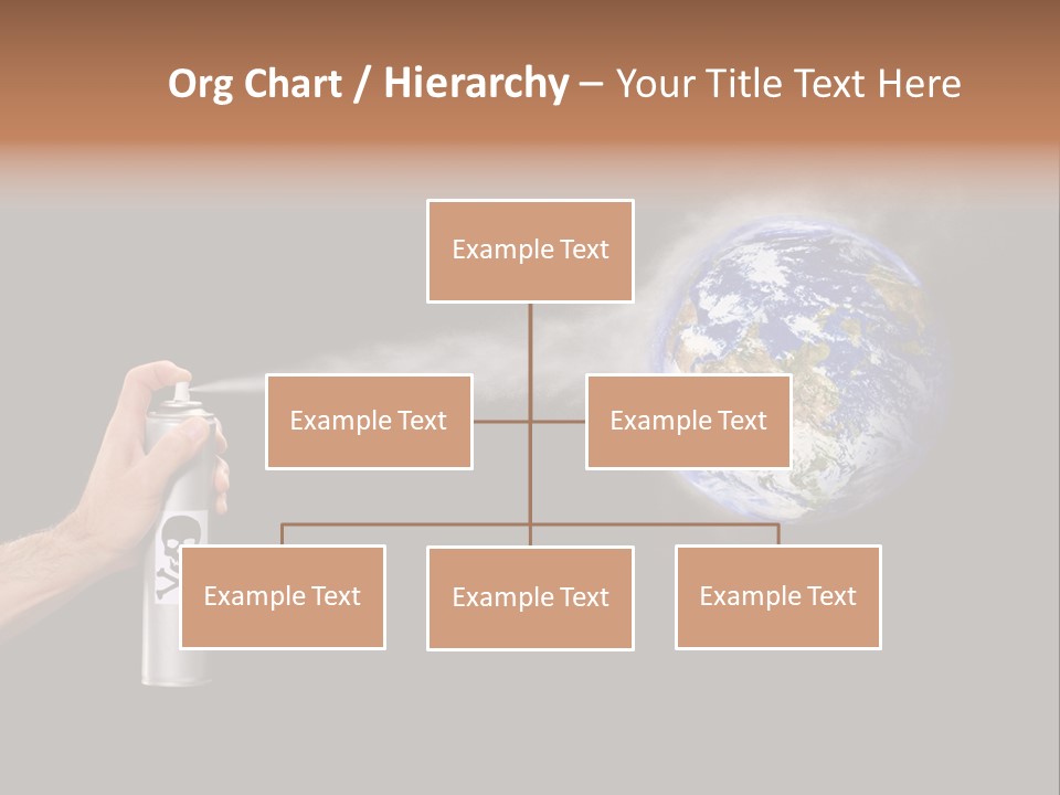 Preserve Damage Negative PowerPoint Template