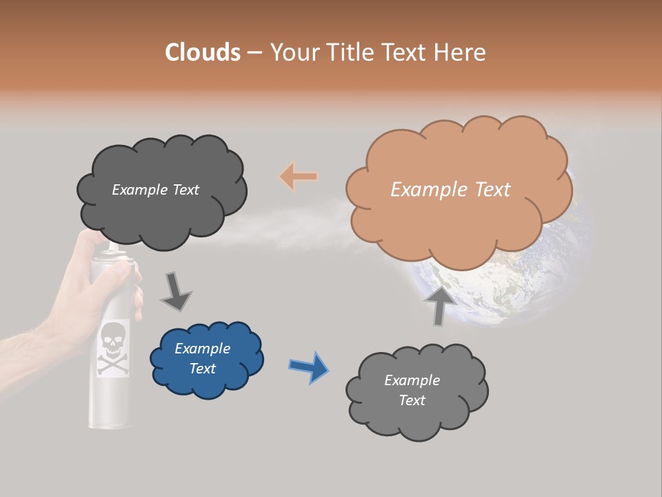 Preserve Damage Negative PowerPoint Template