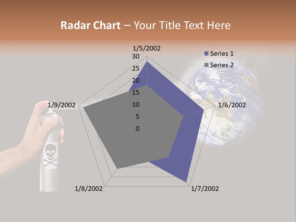 Preserve Damage Negative PowerPoint Template