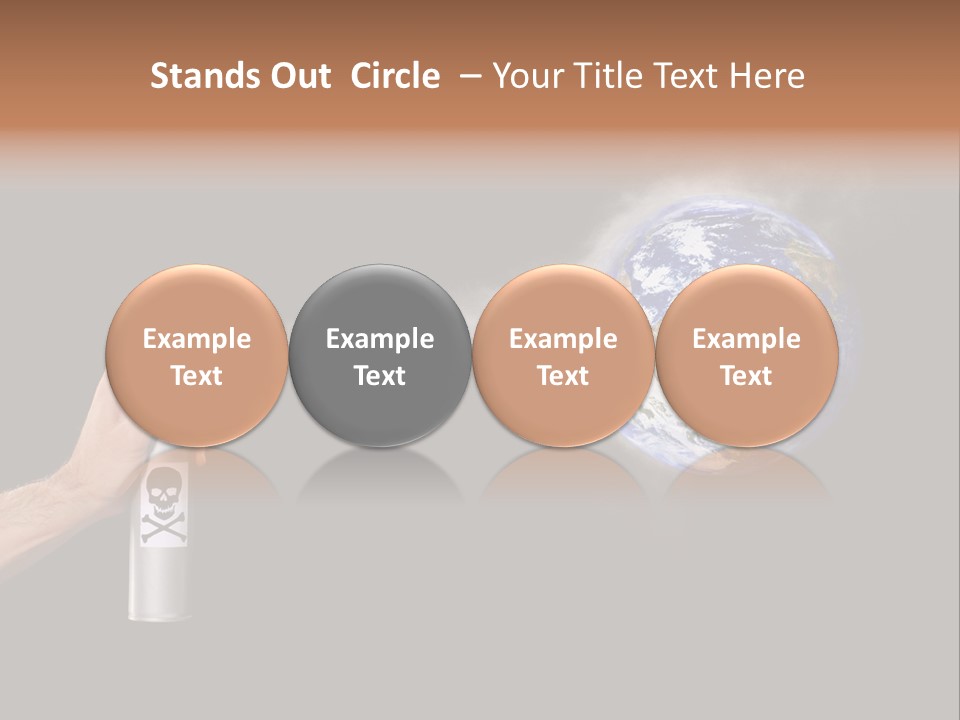 Preserve Damage Negative PowerPoint Template