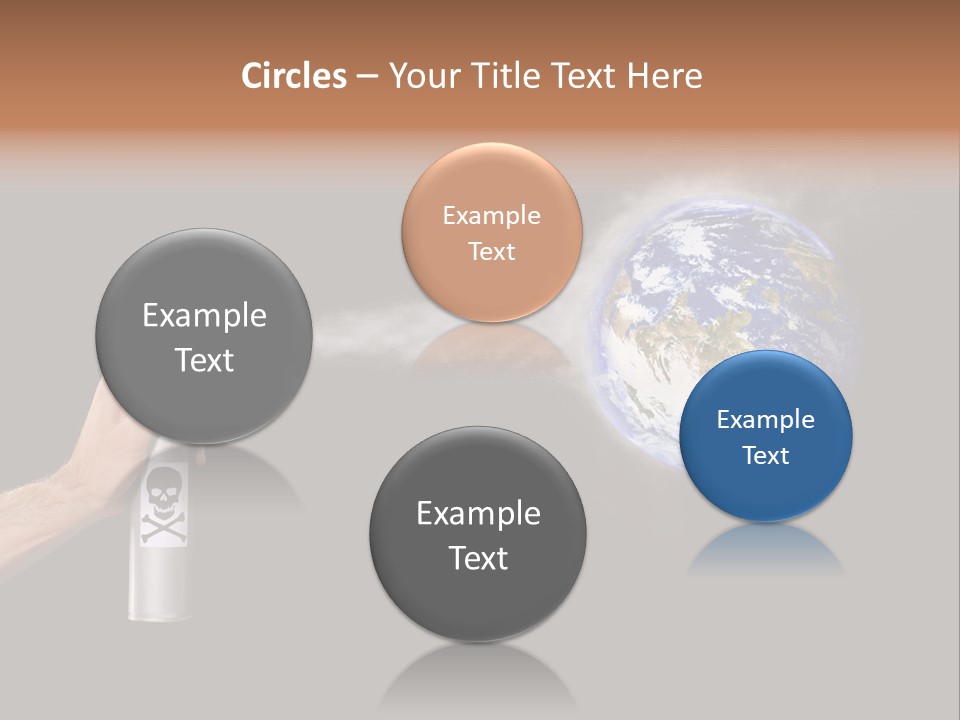 Preserve Damage Negative PowerPoint Template