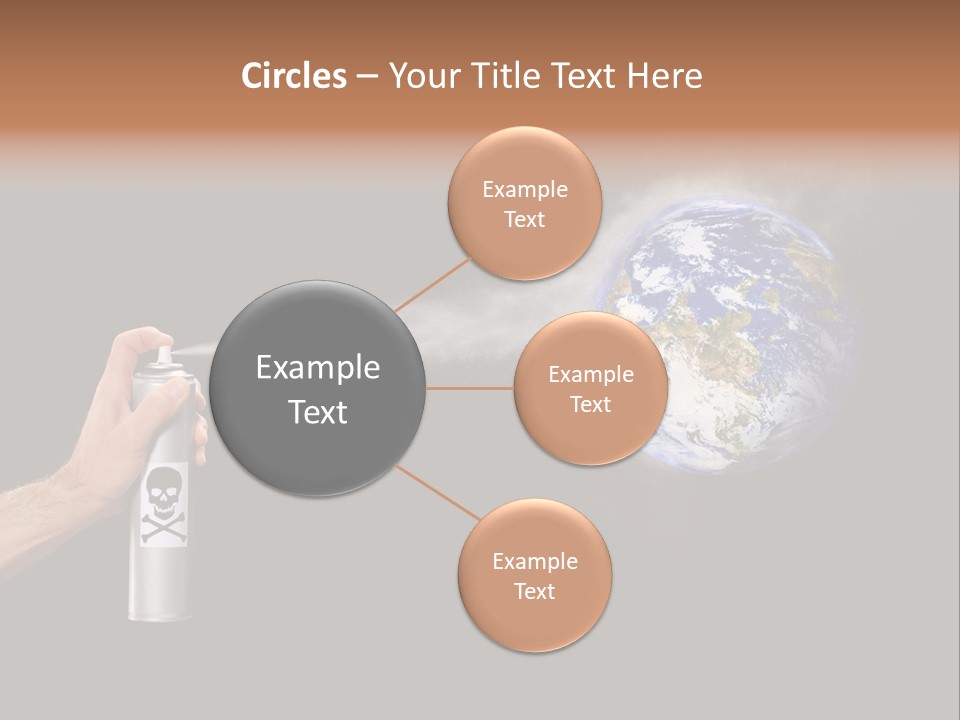Preserve Damage Negative PowerPoint Template