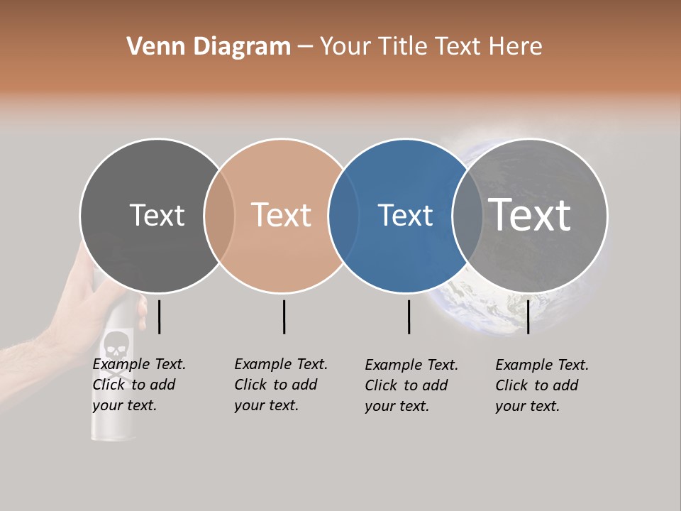 Preserve Damage Negative PowerPoint Template