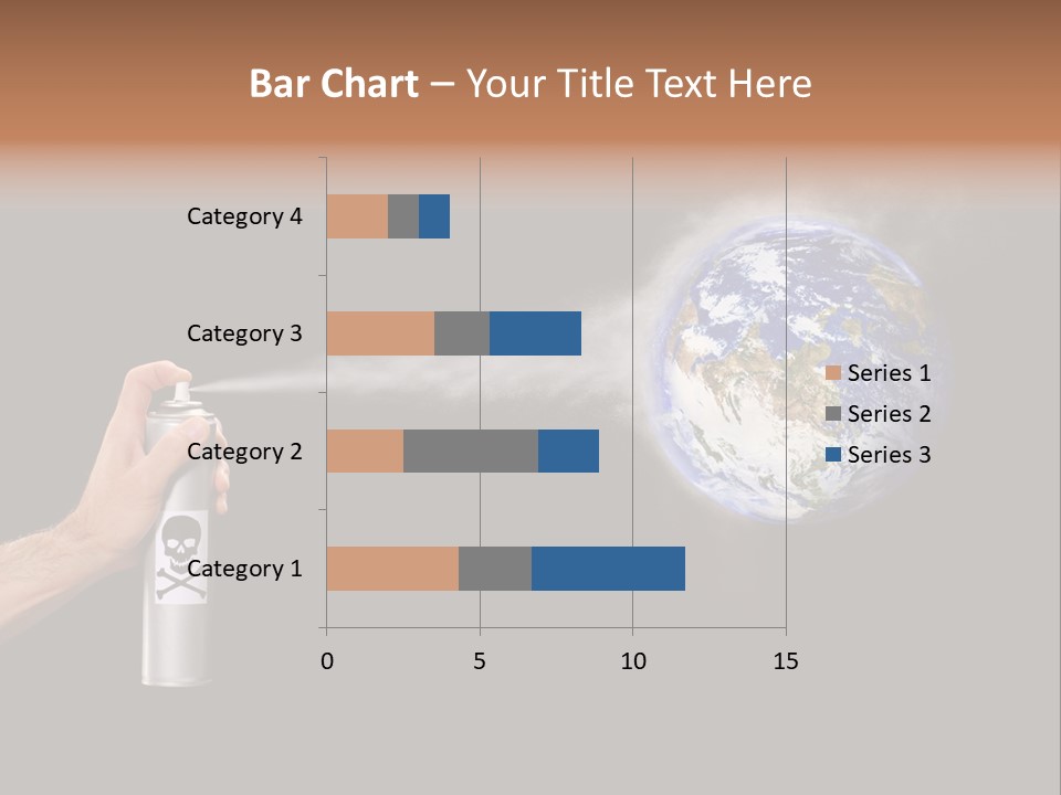 Preserve Damage Negative PowerPoint Template