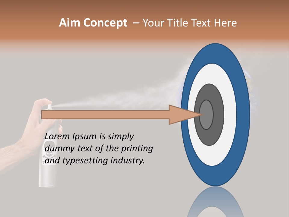 Preserve Damage Negative PowerPoint Template