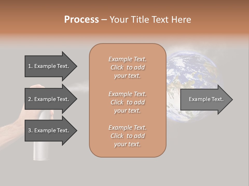 Preserve Damage Negative PowerPoint Template