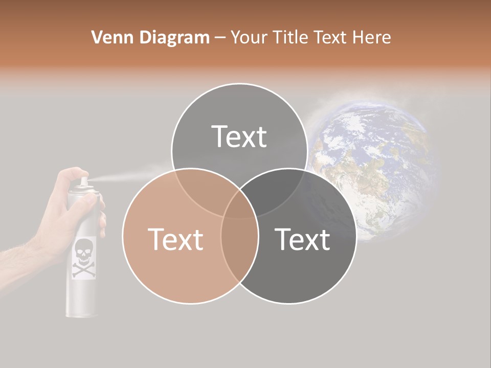 Preserve Damage Negative PowerPoint Template