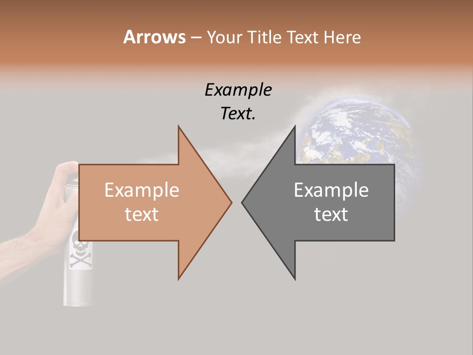 Preserve Damage Negative PowerPoint Template