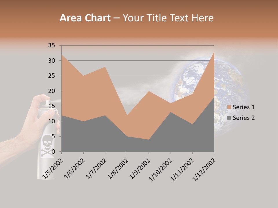Preserve Damage Negative PowerPoint Template