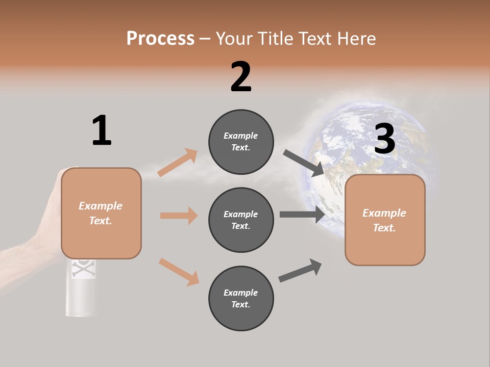 Preserve Damage Negative PowerPoint Template