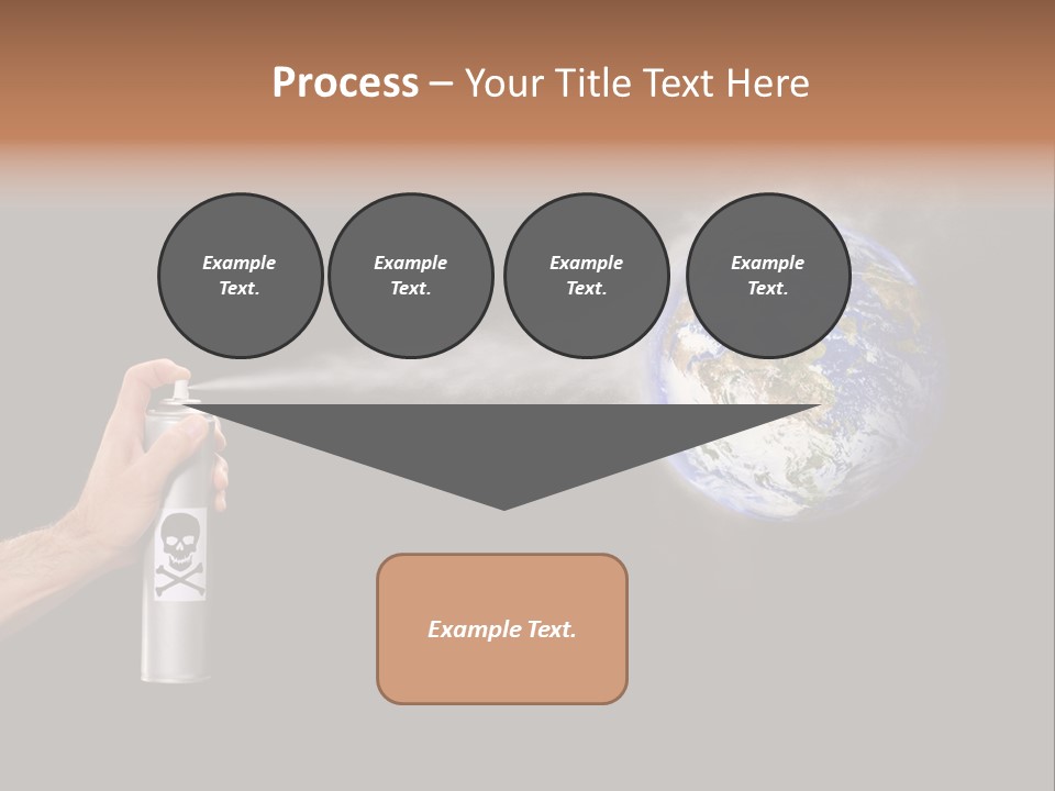 Preserve Damage Negative PowerPoint Template