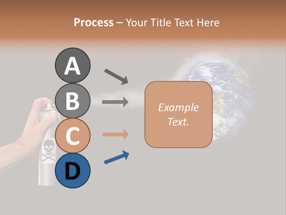 Preserve Damage Negative PowerPoint Template