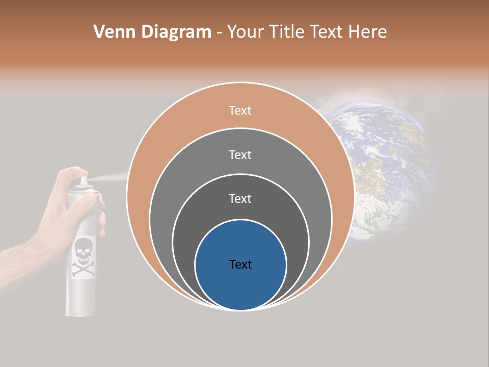 Preserve Damage Negative PowerPoint Template