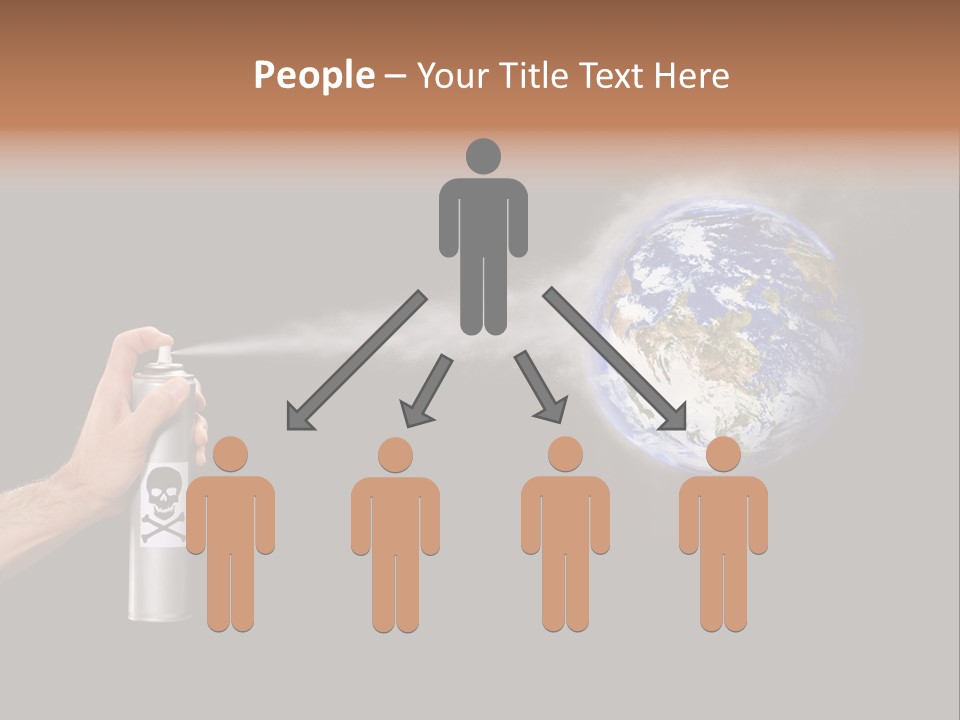 Preserve Damage Negative PowerPoint Template