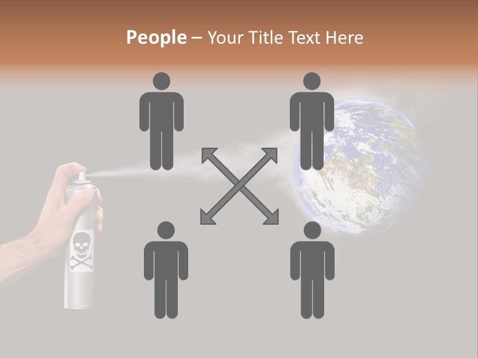 Preserve Damage Negative PowerPoint Template