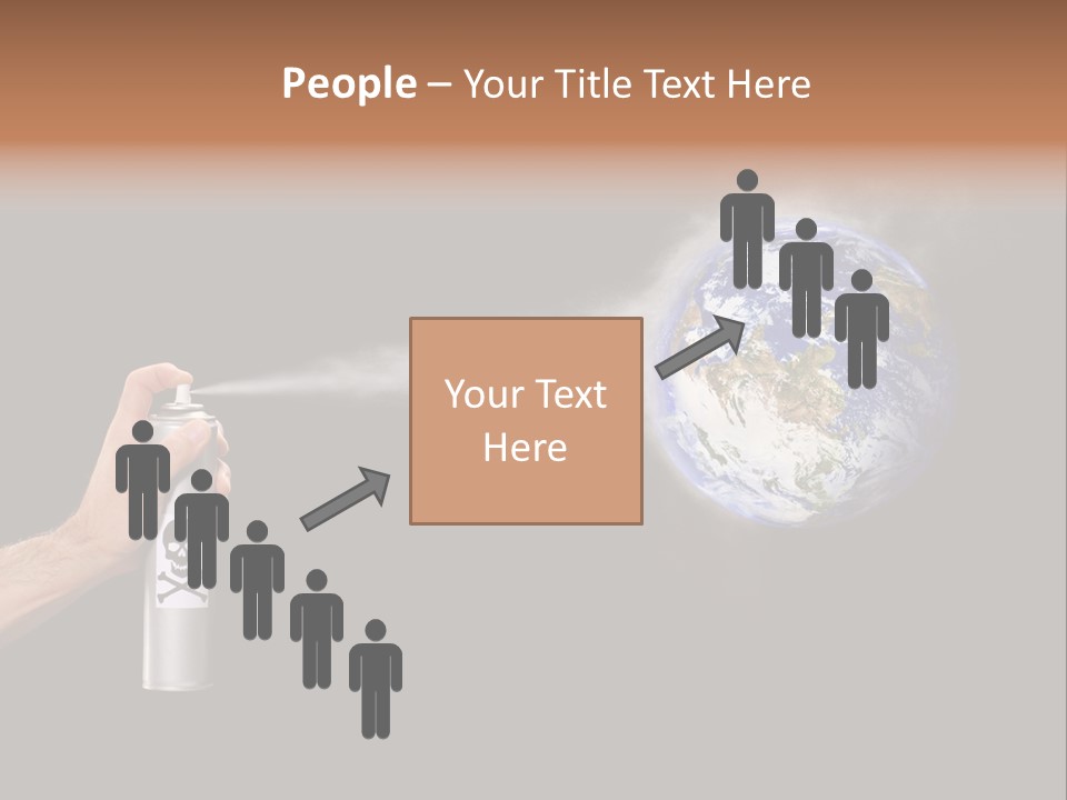 Preserve Damage Negative PowerPoint Template