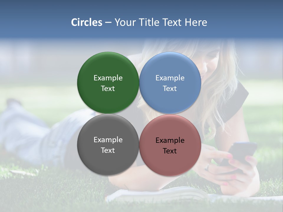 Read Alone Cheerful PowerPoint Template