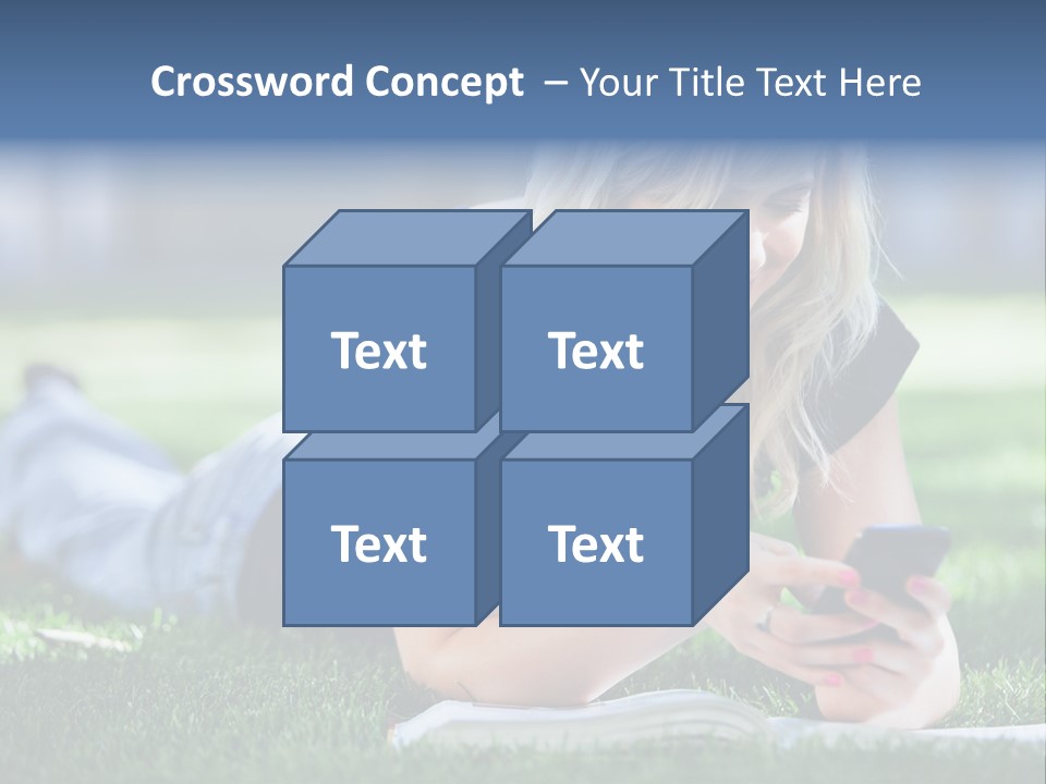 Read Alone Cheerful PowerPoint Template