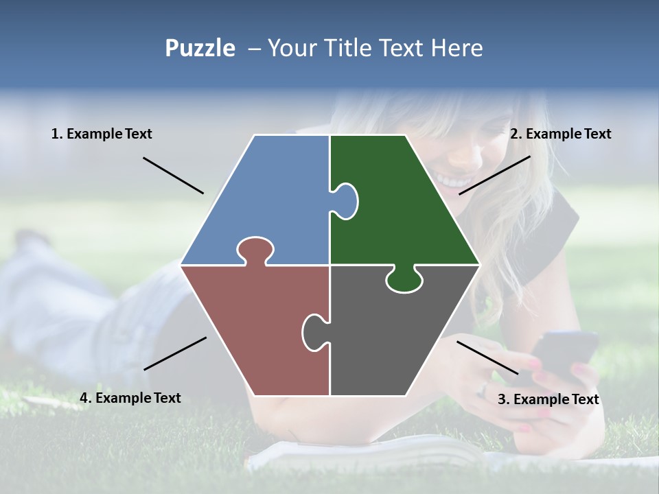 Read Alone Cheerful PowerPoint Template