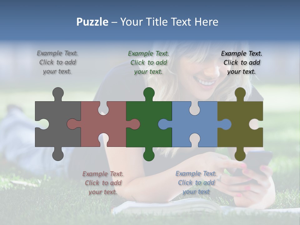 Read Alone Cheerful PowerPoint Template