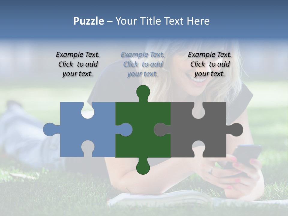 Read Alone Cheerful PowerPoint Template