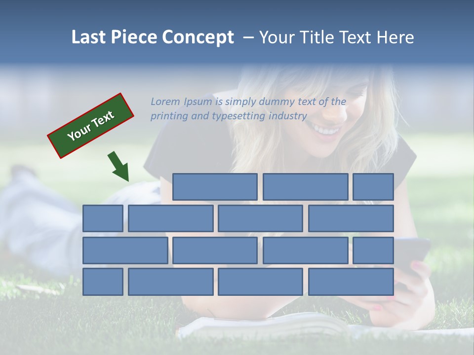 Read Alone Cheerful PowerPoint Template