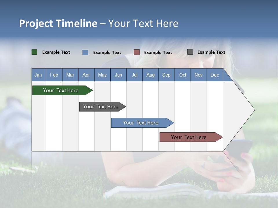 Read Alone Cheerful PowerPoint Template