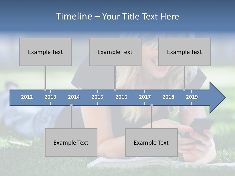Read Alone Cheerful PowerPoint Template