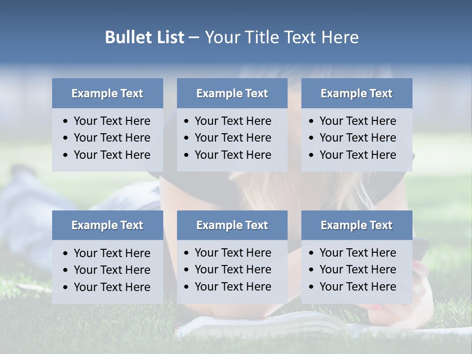 Read Alone Cheerful PowerPoint Template