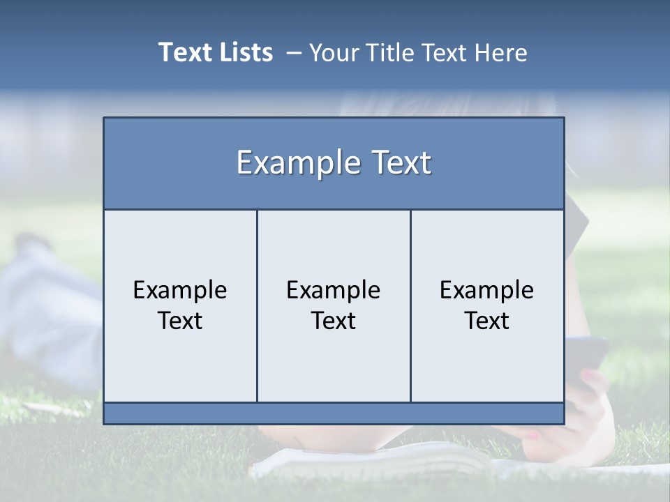 Read Alone Cheerful PowerPoint Template