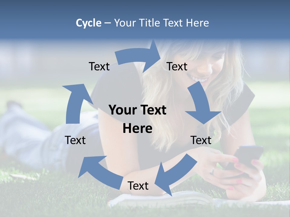 Read Alone Cheerful PowerPoint Template