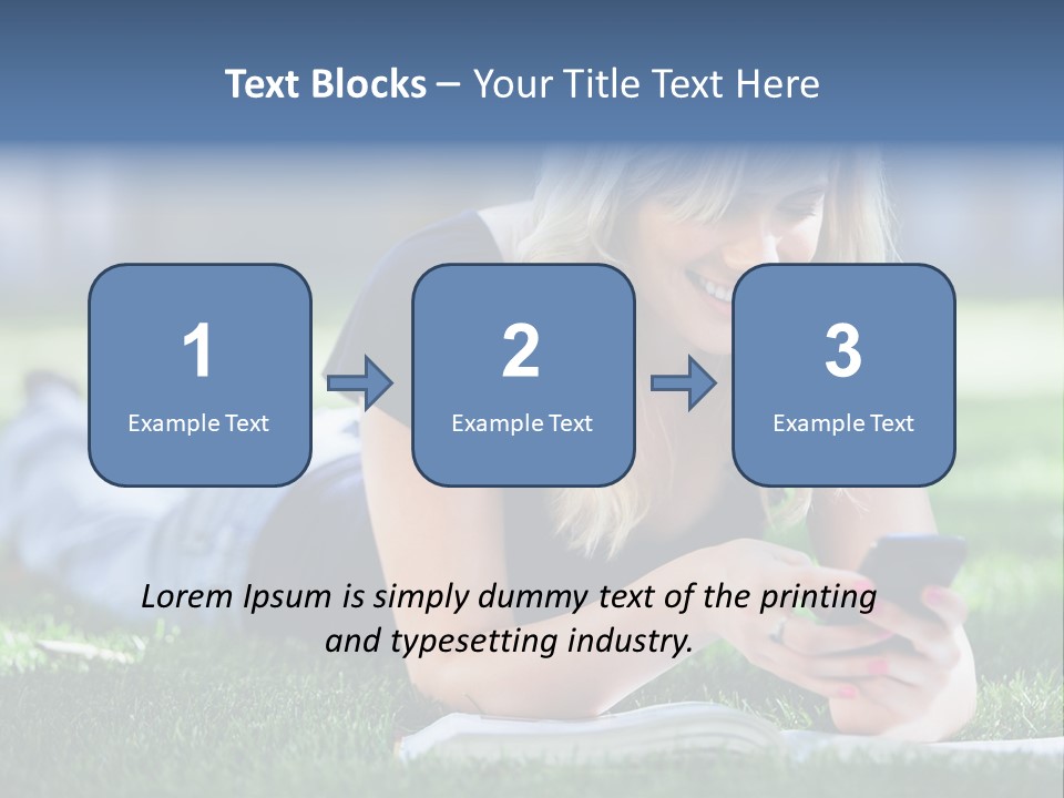 Read Alone Cheerful PowerPoint Template