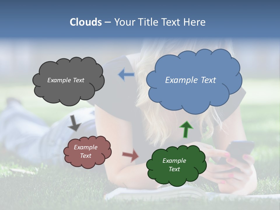 Read Alone Cheerful PowerPoint Template