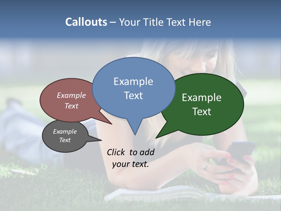 Read Alone Cheerful PowerPoint Template