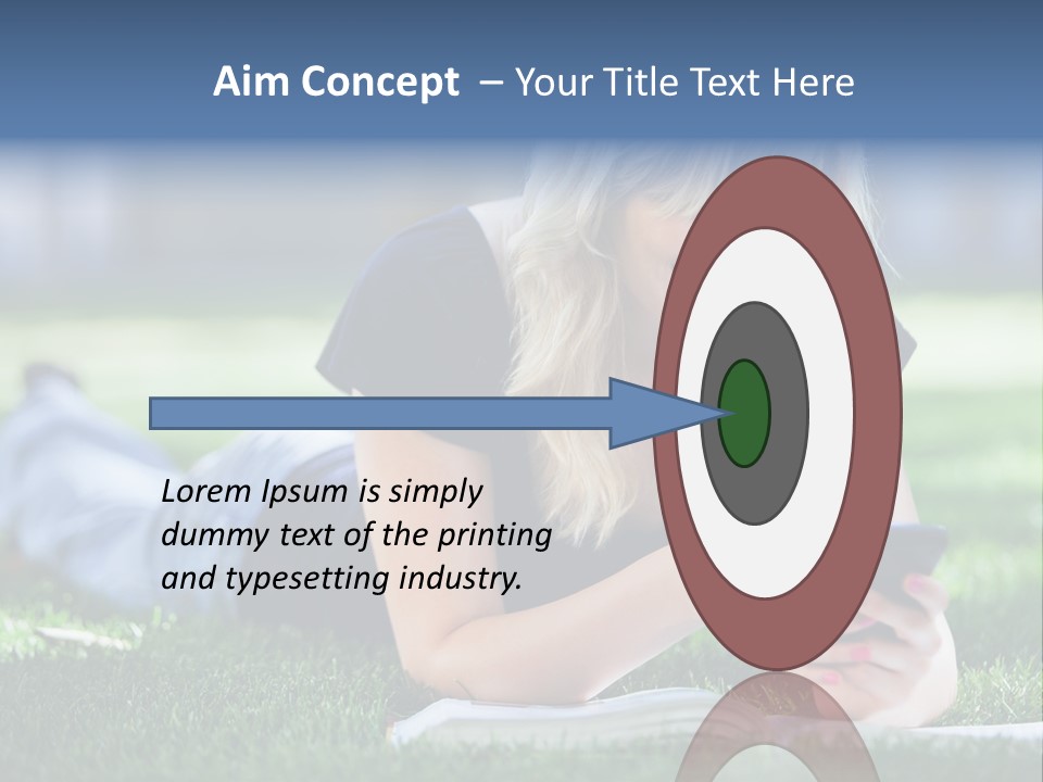 Read Alone Cheerful PowerPoint Template