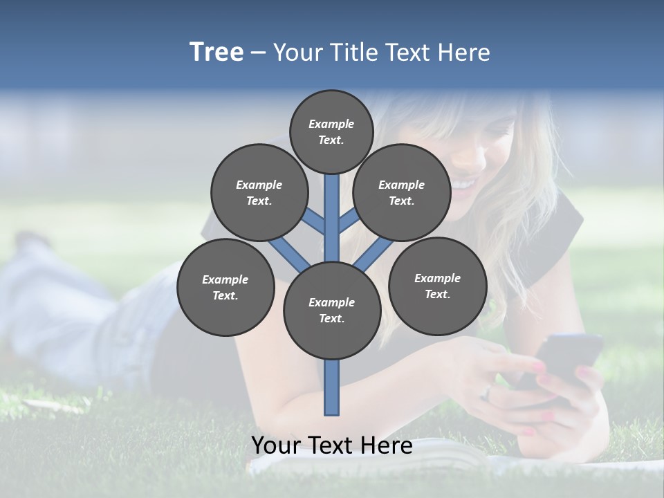 Read Alone Cheerful PowerPoint Template