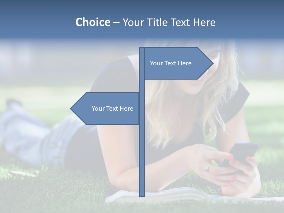 Read Alone Cheerful PowerPoint Template