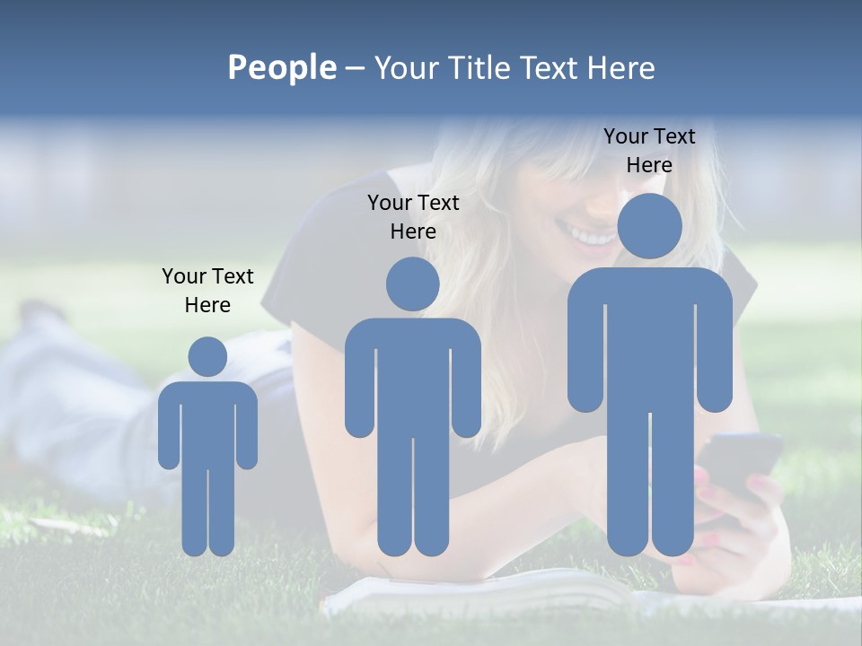 Read Alone Cheerful PowerPoint Template