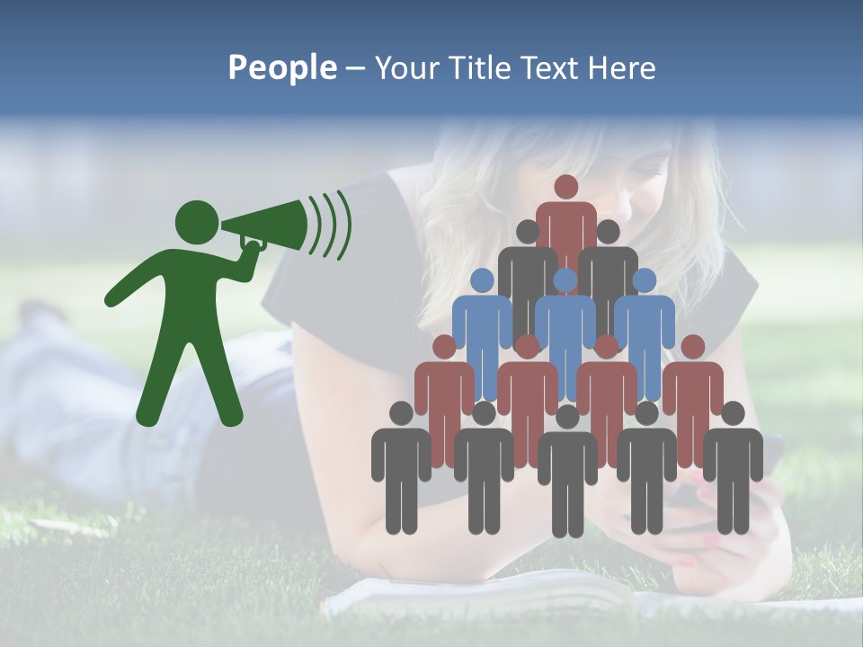 Read Alone Cheerful PowerPoint Template