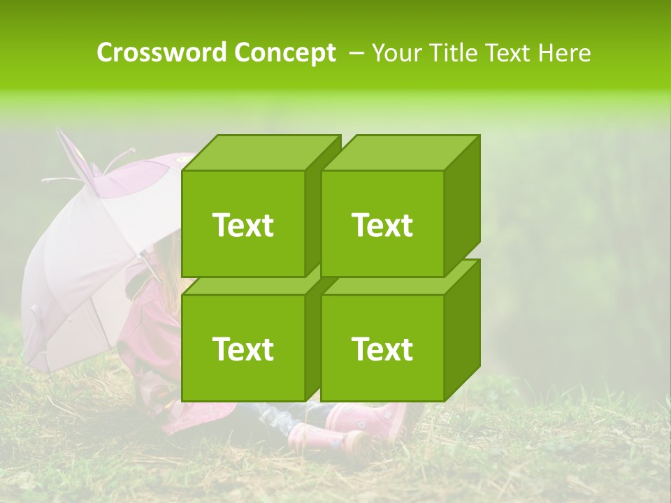 Fun Beauty Portrait PowerPoint Template