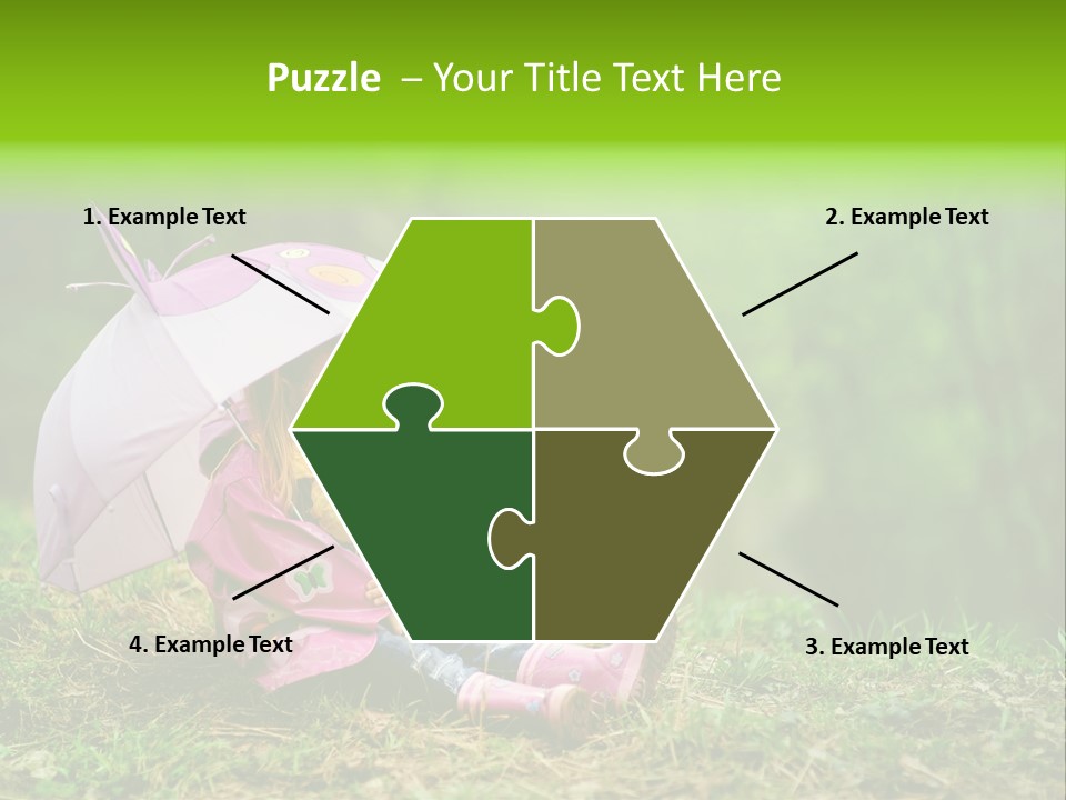 Fun Beauty Portrait PowerPoint Template