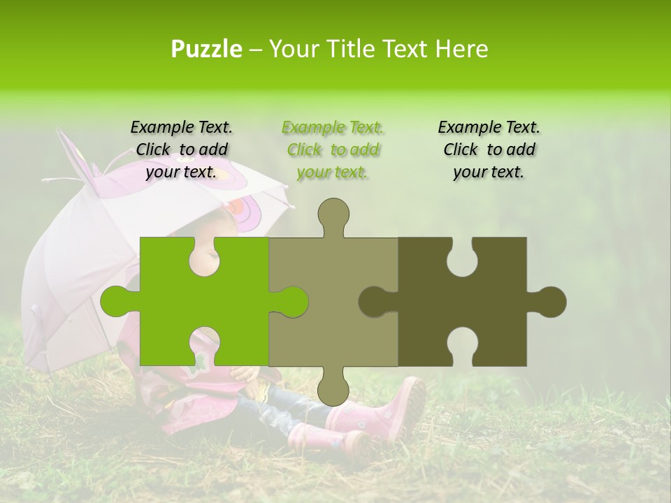 Fun Beauty Portrait PowerPoint Template