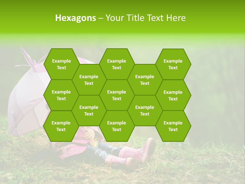 Fun Beauty Portrait PowerPoint Template