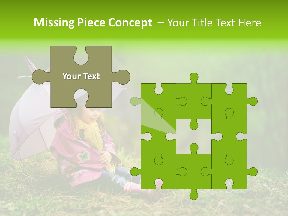 Fun Beauty Portrait PowerPoint Template